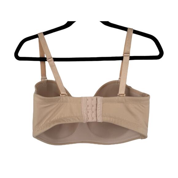 Wacoal bra 854372 Staying Power wire free strapless tan size 34DDD 34F - Picture 4 of 7